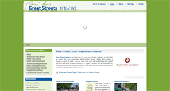 Desktop Screenshot of greatstreetsstlouis.net